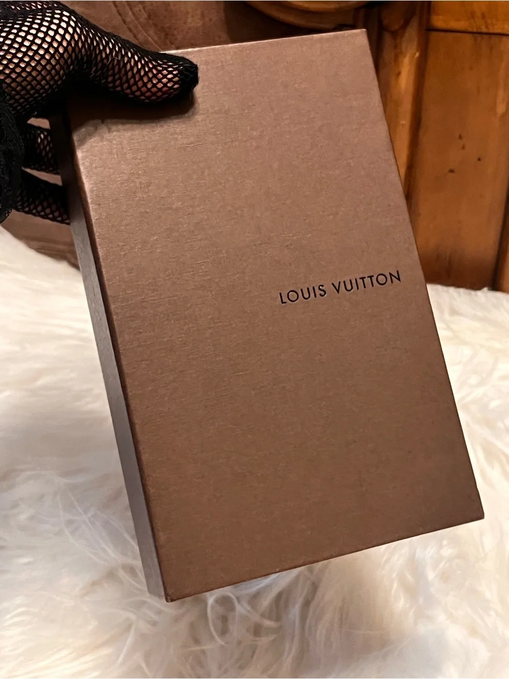 Louis Vuitton Brown Presentation Box with Subtle Logo